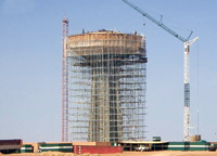 尼日尔2000方水塔施工