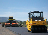 坦桑尼亚105项目路面施工