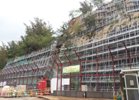 香港青山发电厂斜坡改善工程